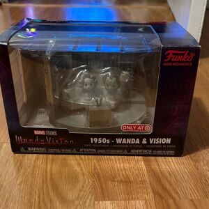 Funko Mini Moments 1950s Wanda & Vision Set - Black and White